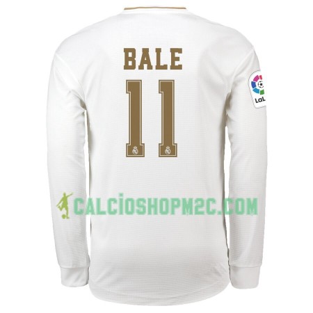 Real Madrid Gareth Bale 11 Maglia Prima 2019/2020 Manica Lunga